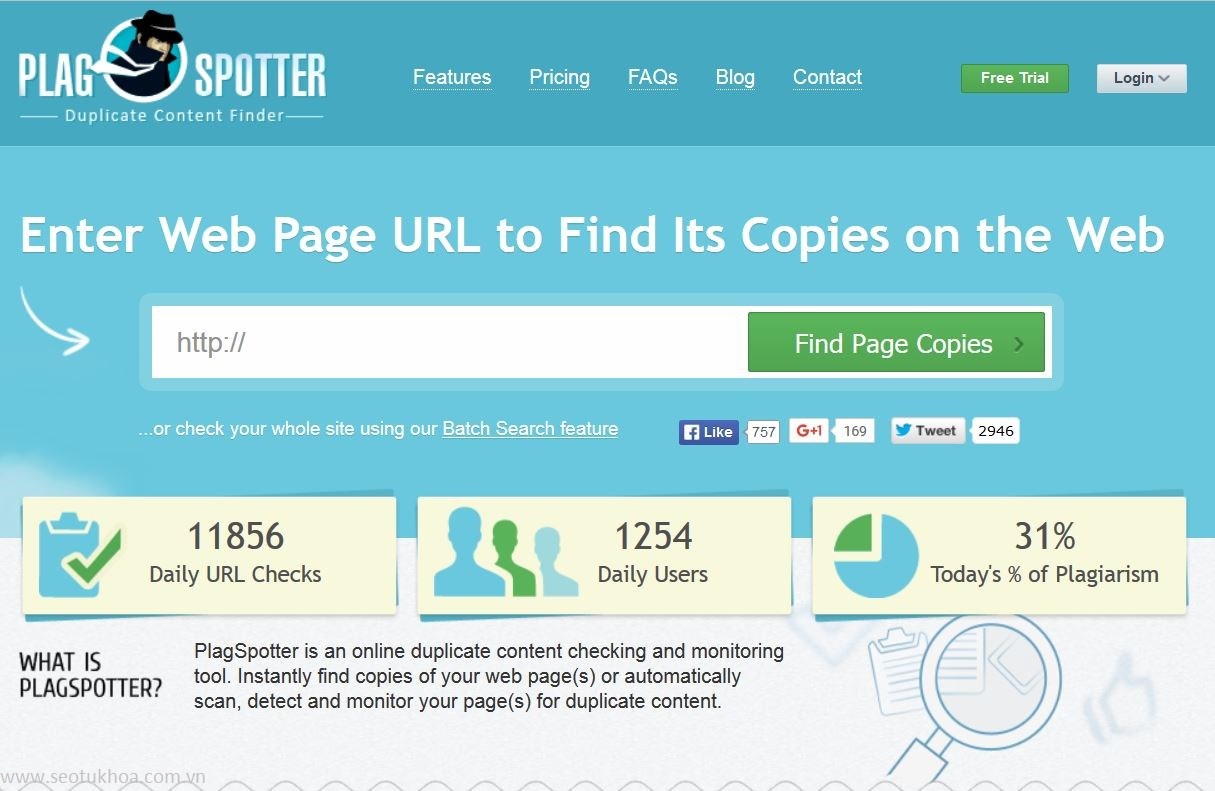 công cụ giúp kiểm tra nội dung Seo trùng lặp hiệu quả