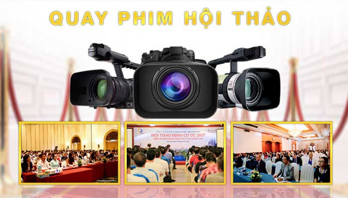 quay phim hội nghị