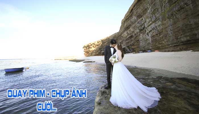 quay phim chụp hình đám cưới