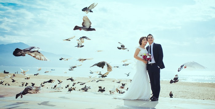 quay phim chụp hình đám cưới