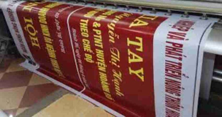 Dịch Vụ In Gia Công Bạt Làm Bảng Hiệu - Giải Pháp Hoàn Hảo Cho Thợ Quảng Cáo 1 In ấn in hiflex giá rẻ bất ngờ