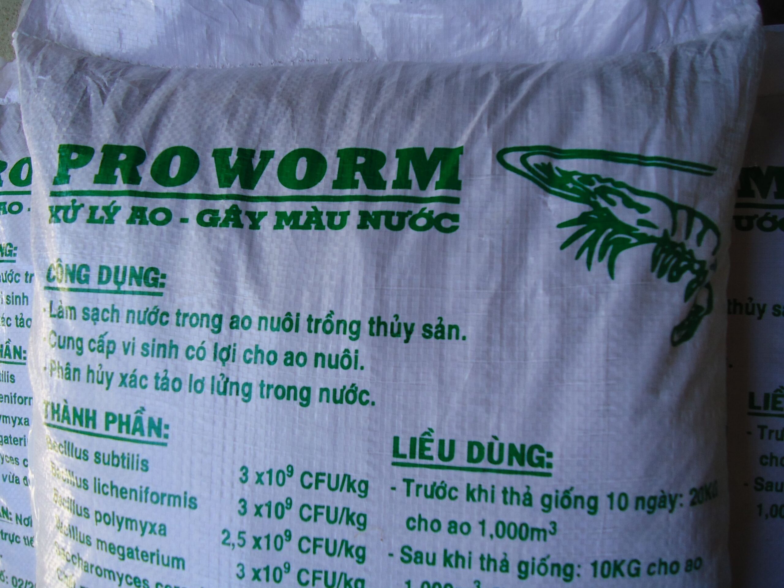 Pond Solute - Proworm - Anphu Earthworm Co., Ltd 3 Pond Solute - Proworm