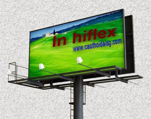 Bạt hiflex chiếm lĩnh thị trường in ấn quảng cáo, TRUNG ĐAN BLOG !!!