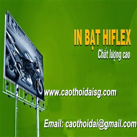 Công nghệ in phun kỹ thuật số tạo ra những bản in hiflex quảng cáo cao cấp, TRUNG ĐAN BLOG !!!